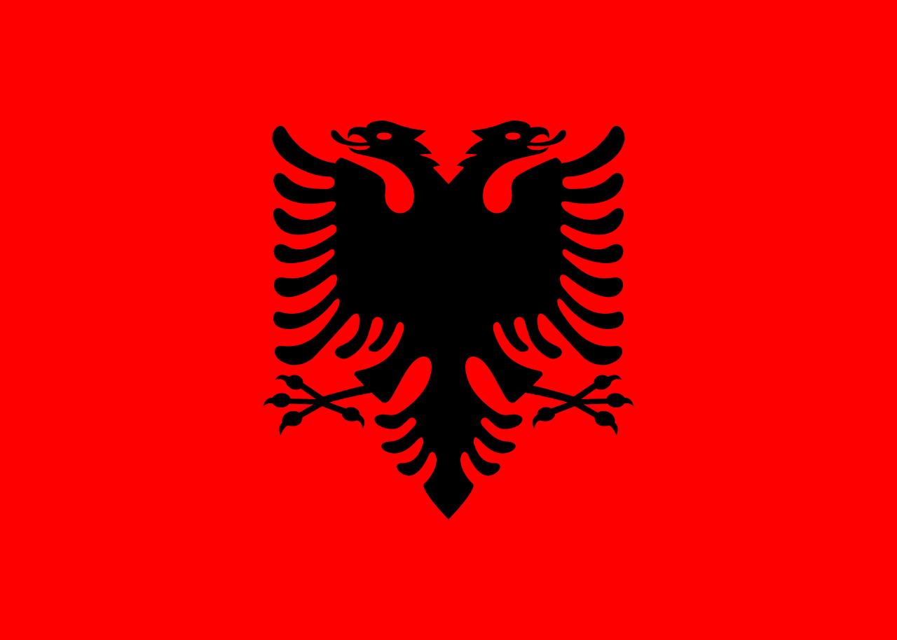 Знаме Албания
