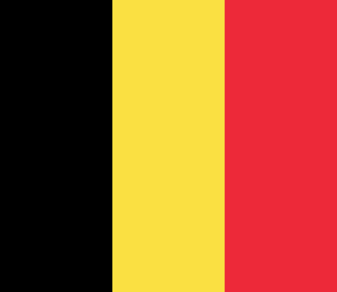 Знаме Белгия