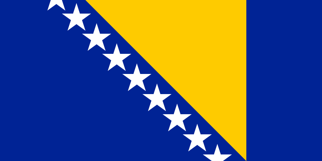 Знаме Босна и Херцеговина