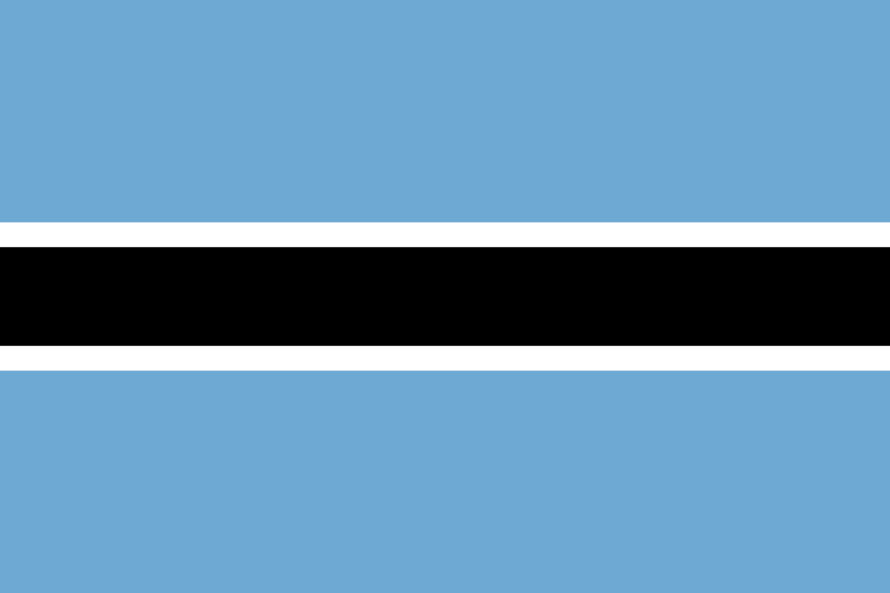 Знаме Ботсвана