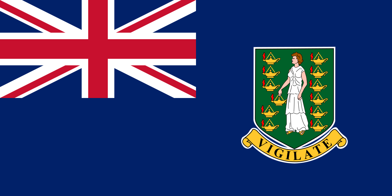 Знаме Британски Вирджински острови