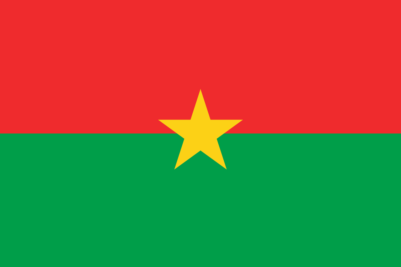 Знаме Буркина фасо