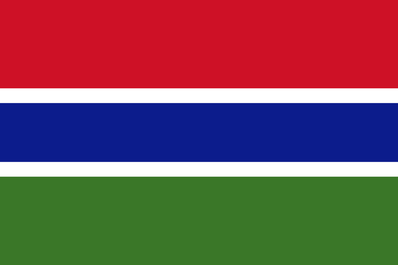 Знаме Гамбия