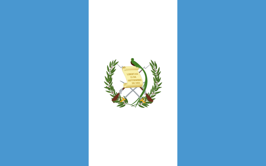 Знаме Гватемала