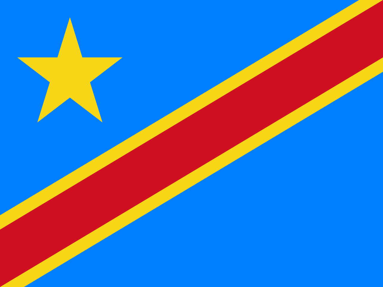 Знаме Демократична Република Конго