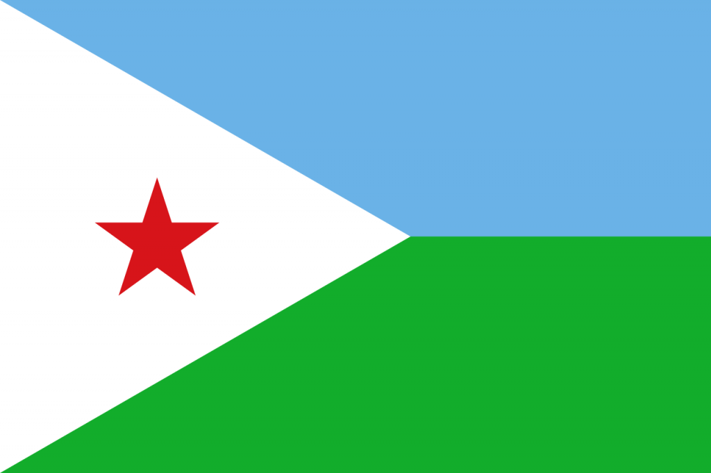 Знаме Джибути
