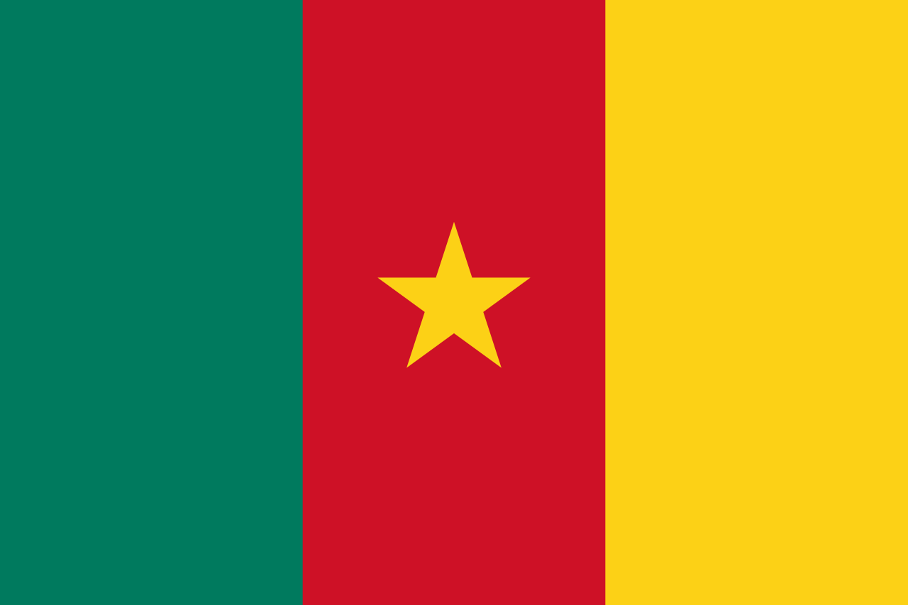 Знаме Камерун