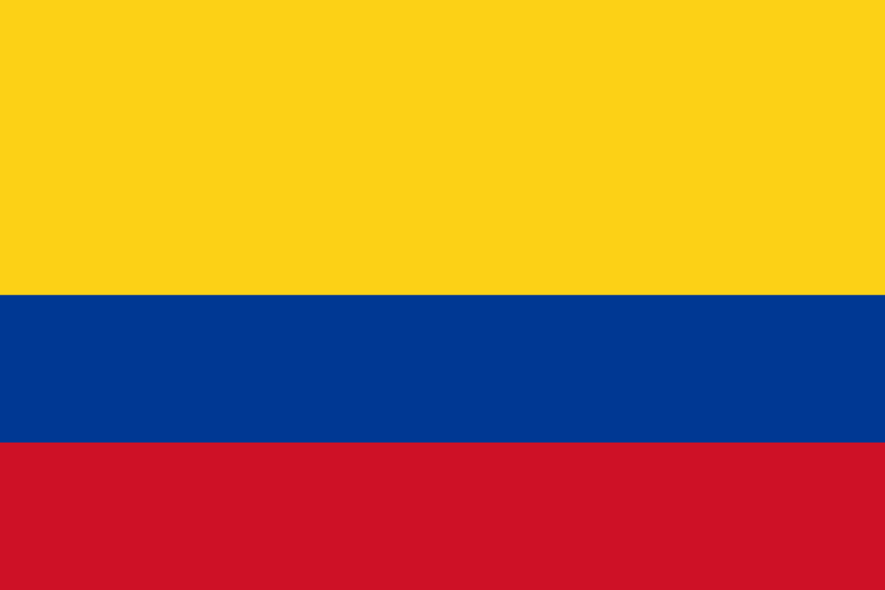 Знаме Колумбия