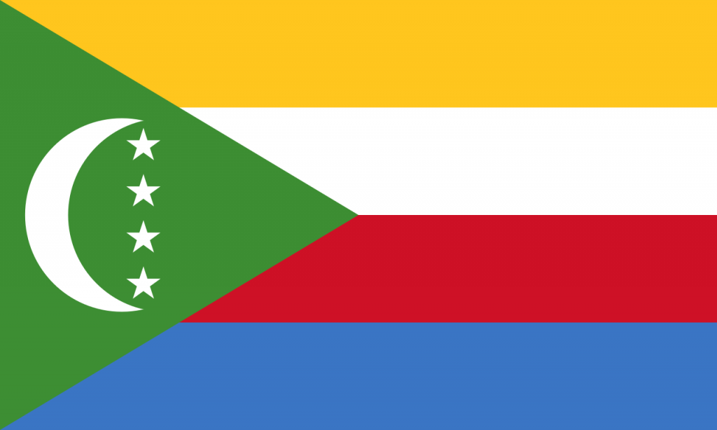 Знаме Коморски острови