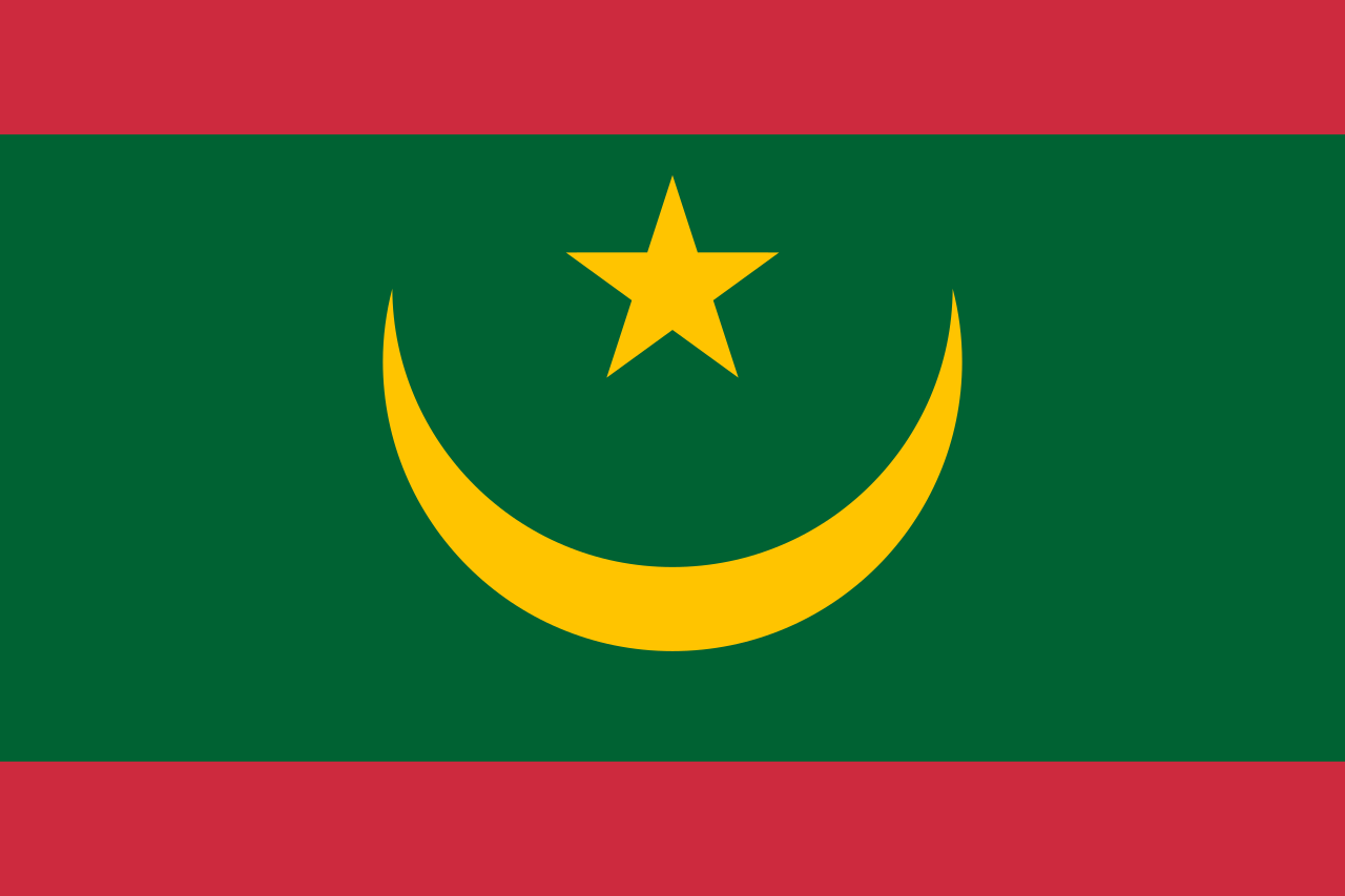 Знаме Мавритания