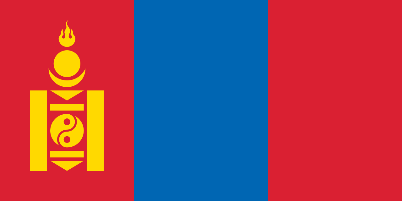 Знаме Монголия