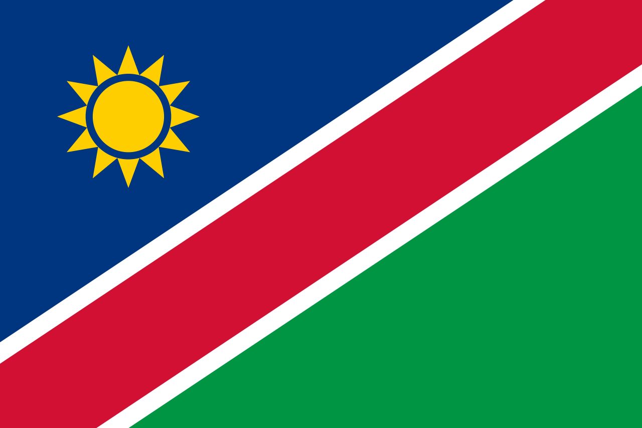 Знаме Намибия