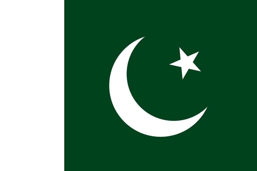 Знаме Пакистан