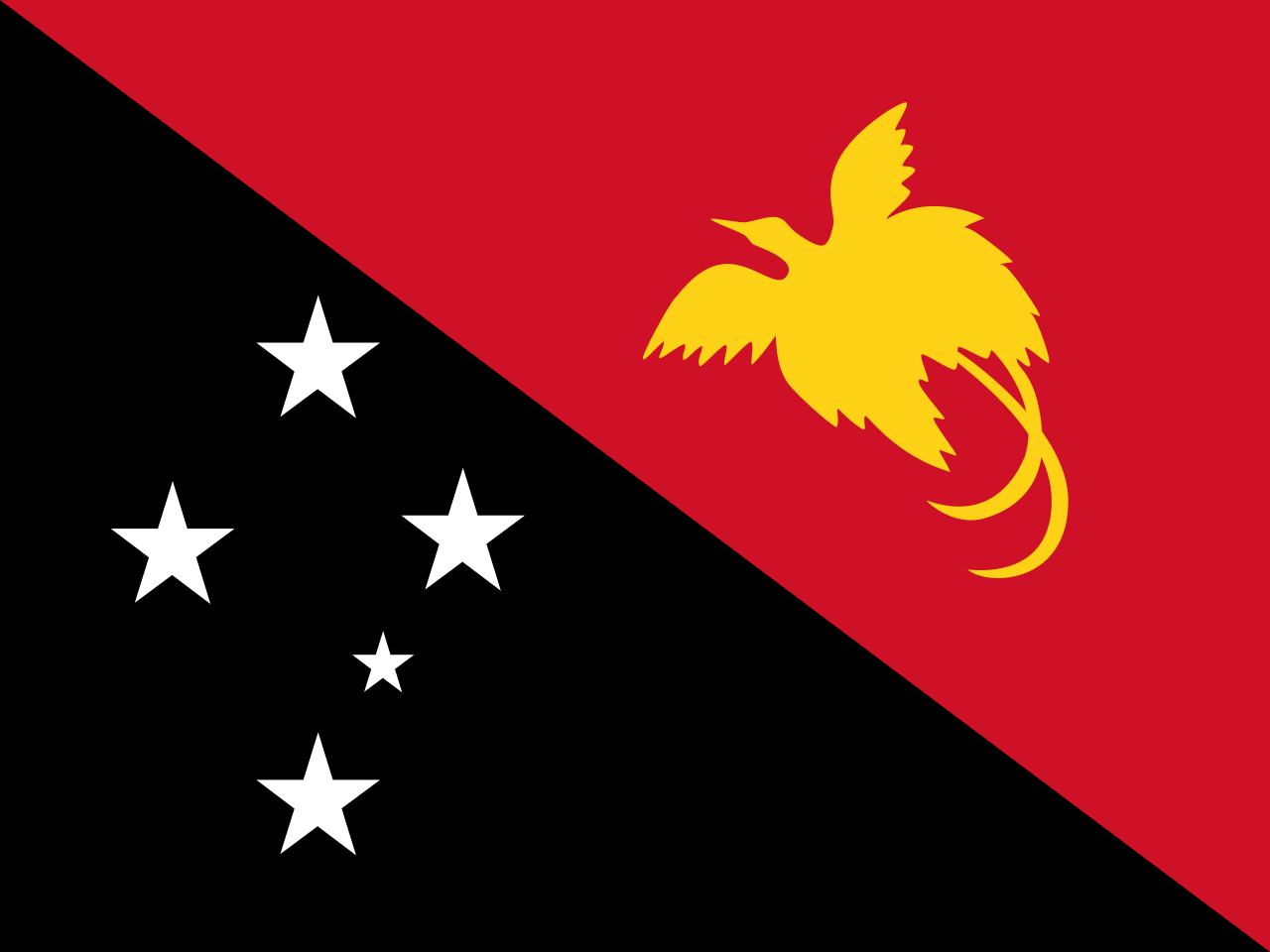 Знаме Папуа Нова Гвинея