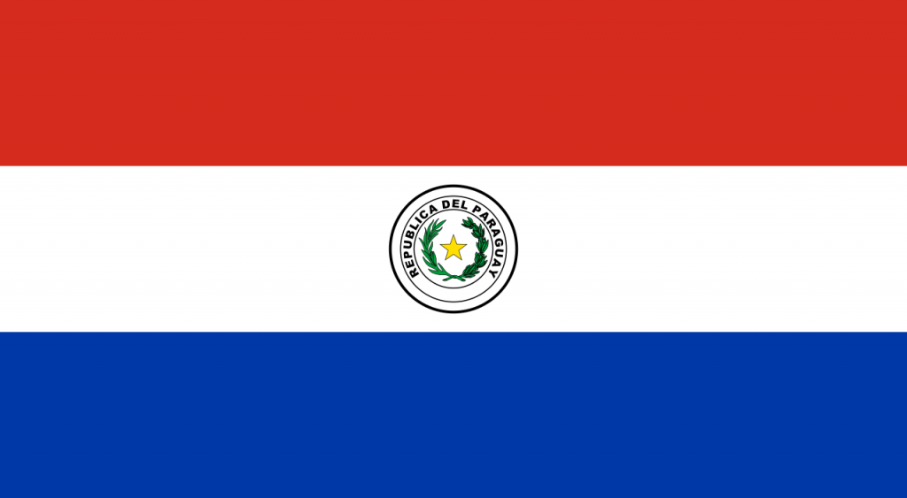 знаме на парагвай