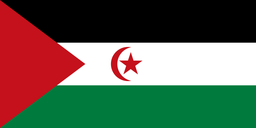 Знаме Сахарска арабска демократична република