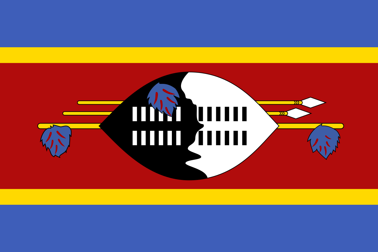 Знаме Свазиленд