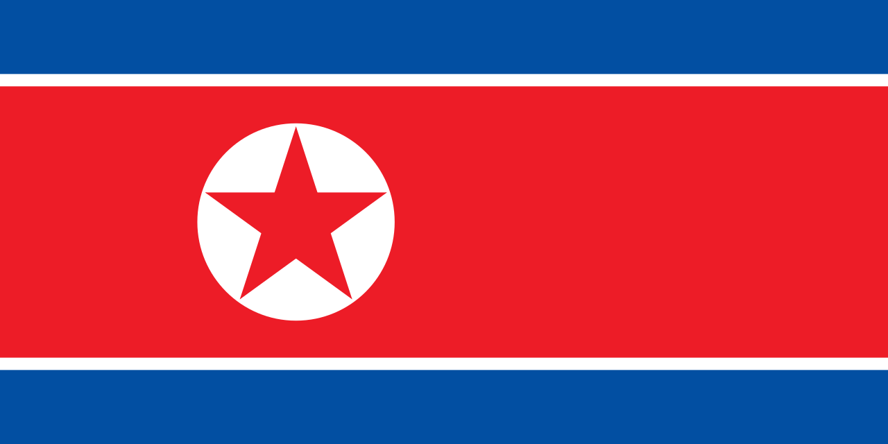 Знаме Северна Корея