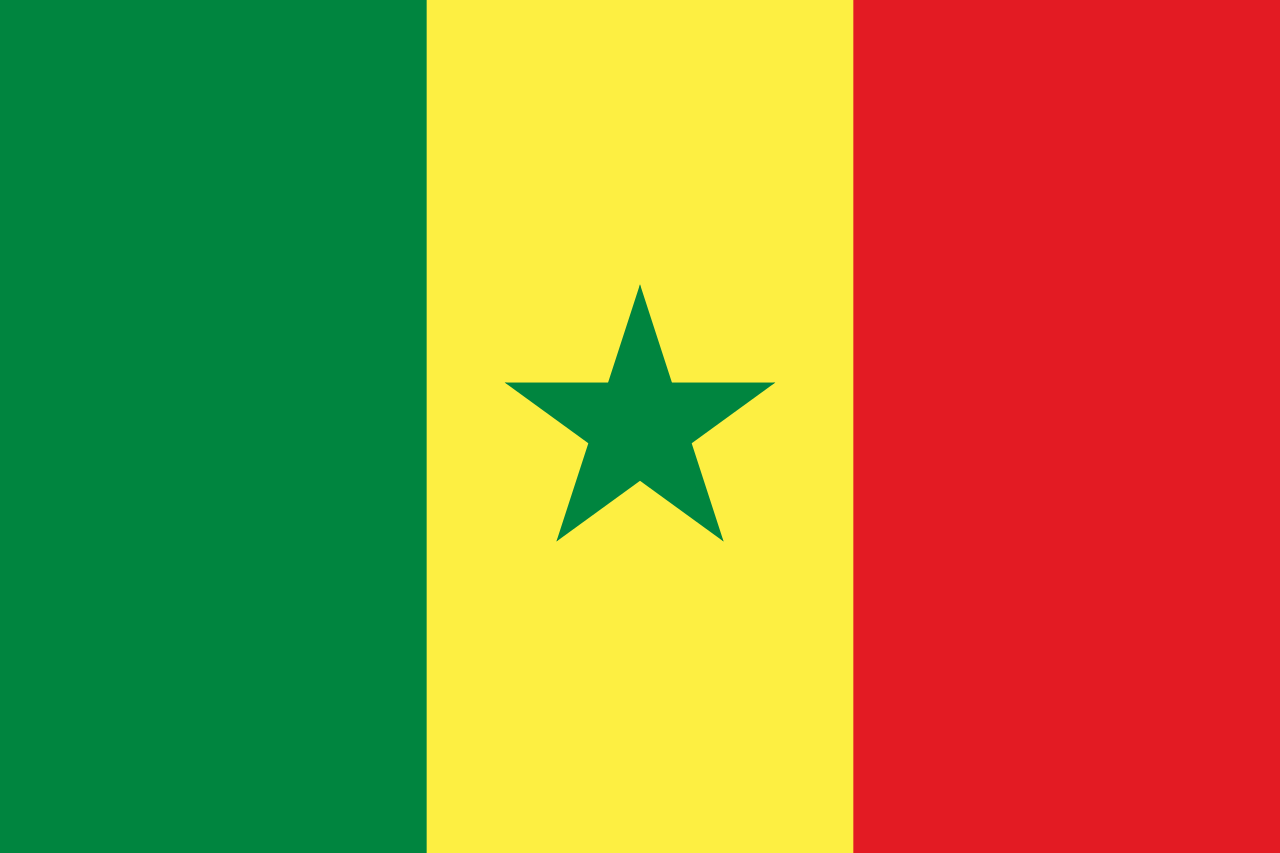 Знаме Сенегал