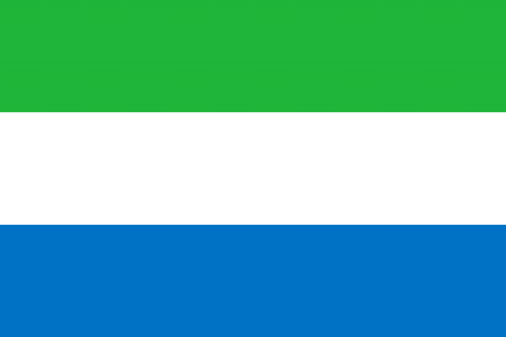 Знаме Сиера Леоне