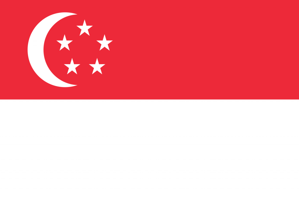 Знаме Сингапур
