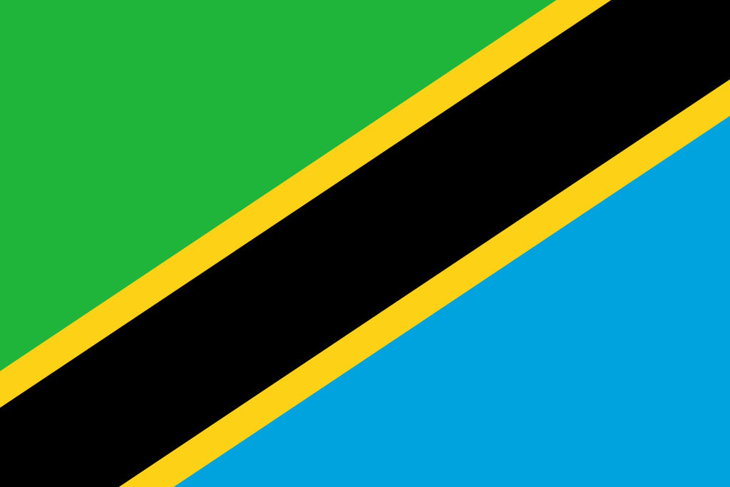 Знаме Танзания