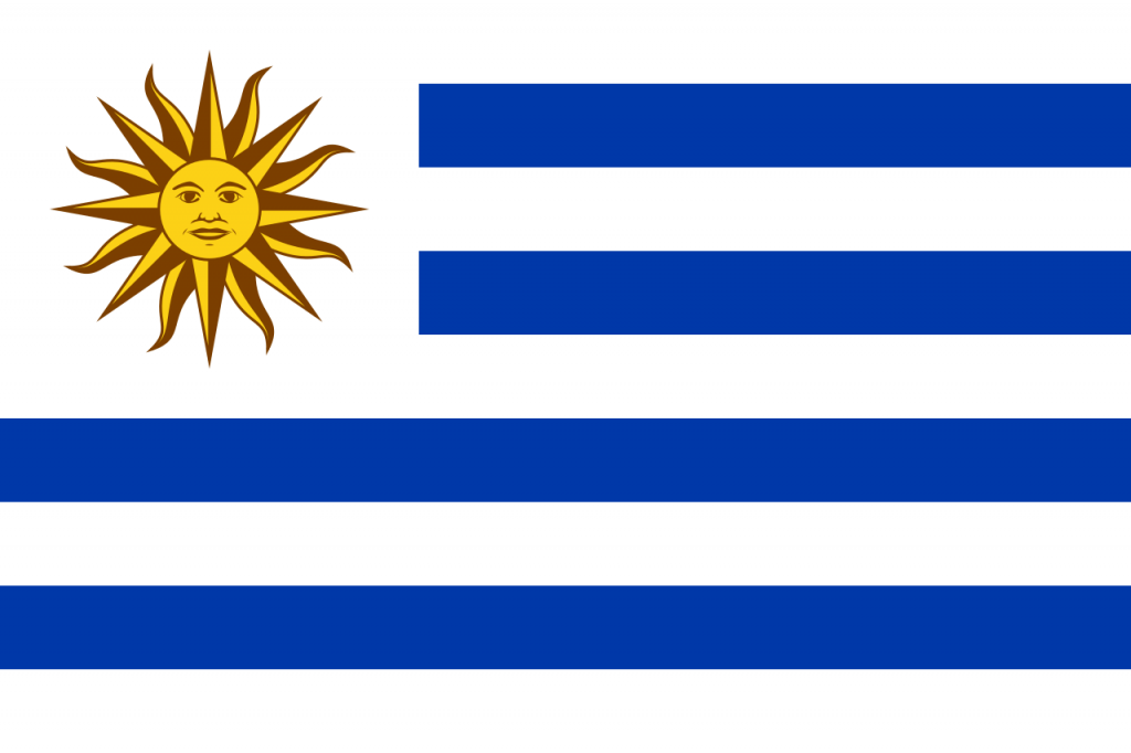 Знаме Уругвай