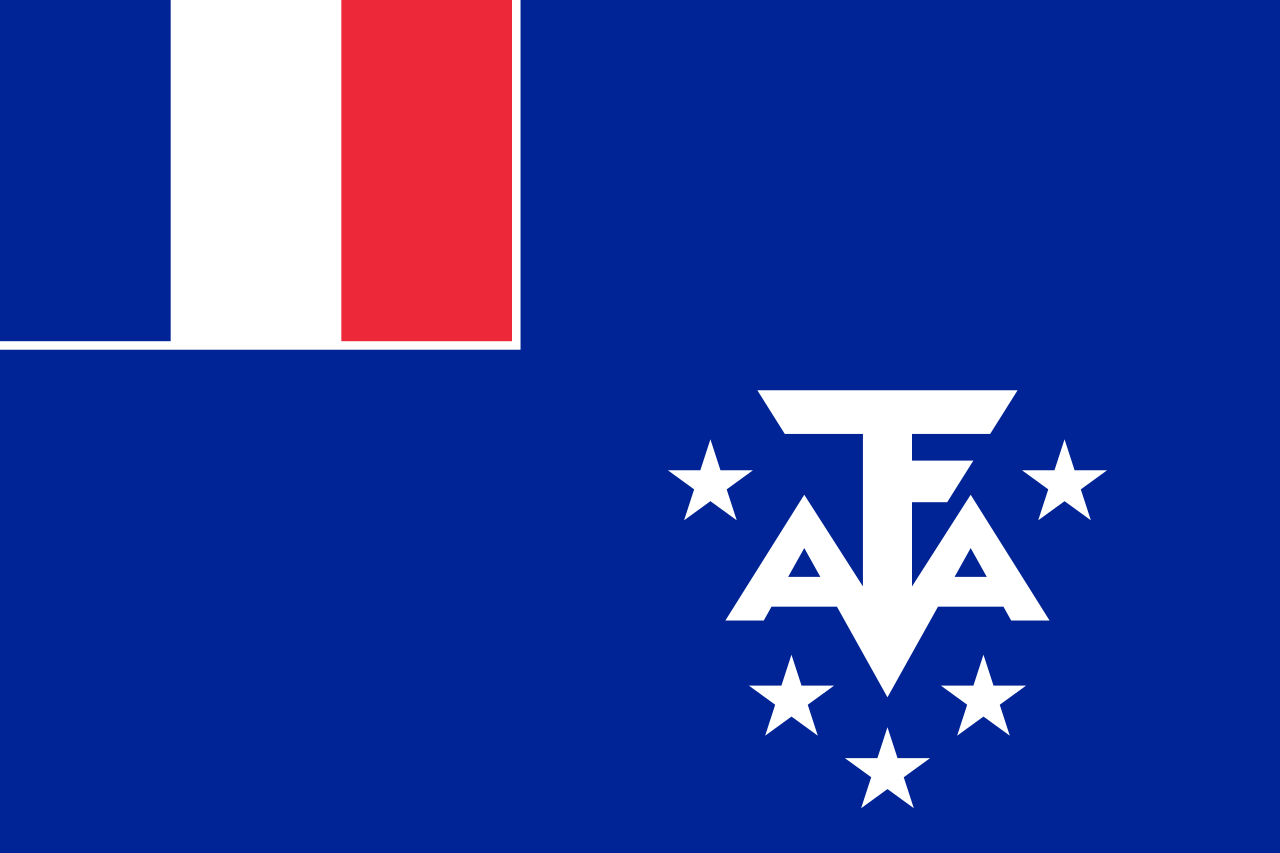 Знаме Френски южни и антарктически територии