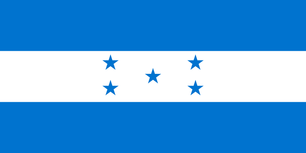 Знаме Хондурас