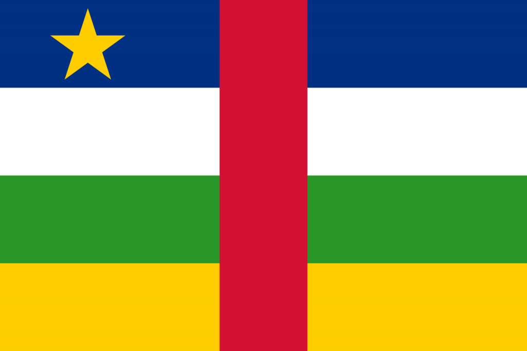 Знаме Централноафриканска република