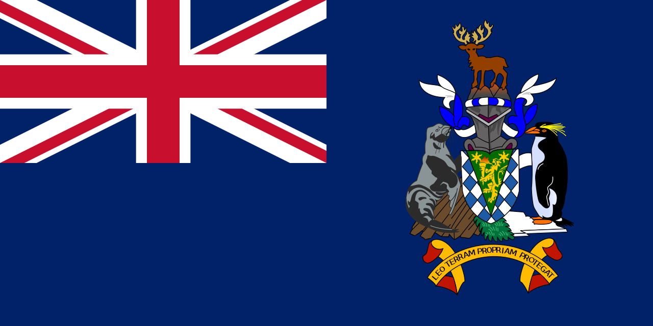 Знаме Южна Джорджия и Южни Сандвичеви острови