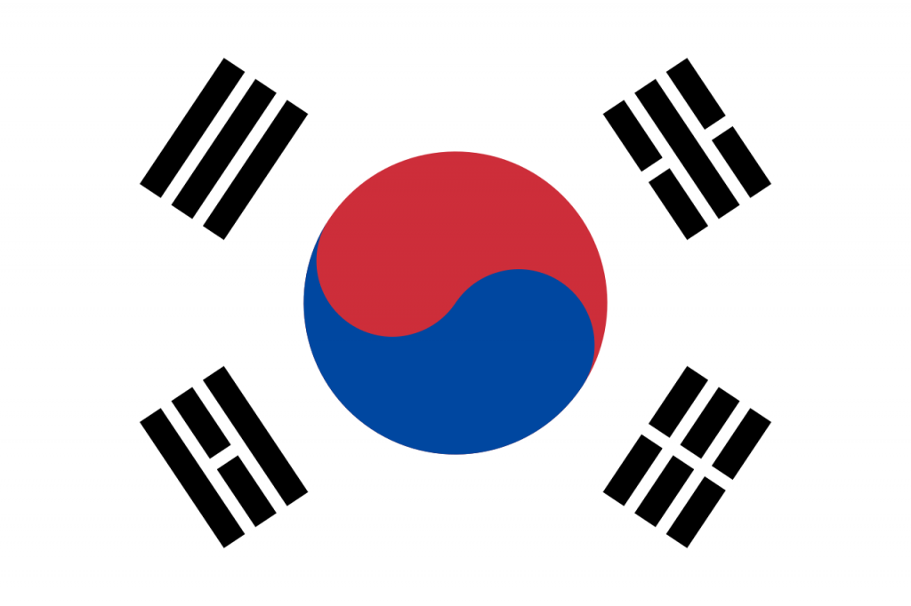 Знаме Южна Корея